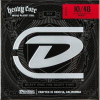 Струни для електрогітари Dunlop DHCN1048 Heavy Core Heavy Set Electric Guitar Strings 10/48 Струни для електрогітари Dunlop DHCN1048 Heavy Core Heavy Set Electric Guitar Strings 10/48