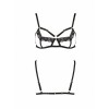 Бюстгальтер-стрепи з мереживом SOLON BRA black S/M - Passion Exclusive в інтернет супермаркеті PbayMarket!