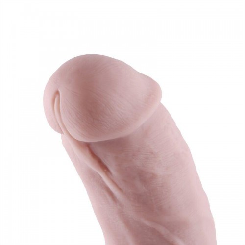 Силіконовий фалоімітатор для секс-машин Hismith 8.3″ Silicone Dildo, вигнутий, система KlicLok в інтернет супермаркеті PbayMarket!