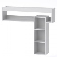 Тумба Навісна 3 Компанит МГ 6 100х28х105,1 см Альба білий Тумба Навісна 3 Компанит МГ 6 100х28х105,1 см Альба білий