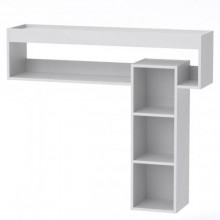 Тумба Навісна 3 Компанит МГ 6 100х28х105,1 см Альба білий