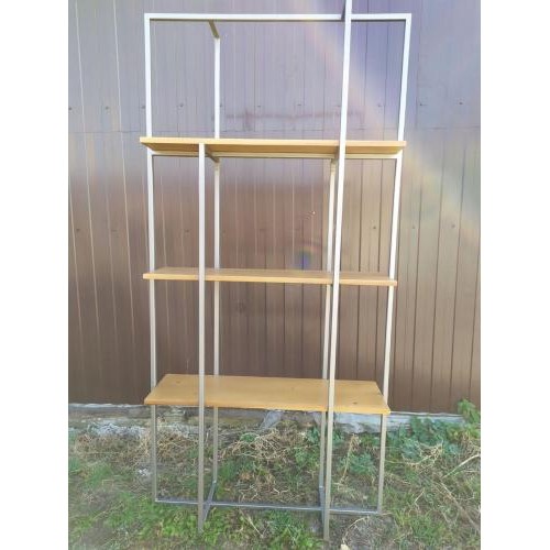 Стелаж GoodsMetall у стилі Лофт 2100х1200х400 СТЖ113 Стелаж GoodsMetall у стилі Лофт 2100х1200х400 СТЖ113