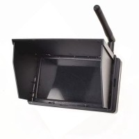 FPV монітор 4.3 дюйми з сонцезахисною шторкою для відображення відеосигналу від дронів 5.8 ГГц Nectronix F48