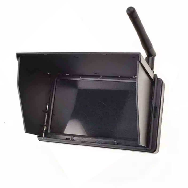 FPV монітор 4.3 дюйми з сонцезахисною шторкою для відображення відеосигналу від дронів 5.8 ГГц Nectronix F48