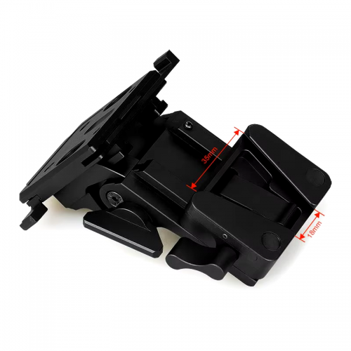 Комплект кріплень на шолом No Brand ПНВ PVS-7/PVS-14/PVS-15/PVS-18 Чорний (2388016902)