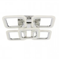 Стельова LED люстра Sunlight W8036/4+1B СR Хром