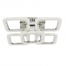 Стельова LED люстра Sunlight W8036/4+1B СR Хром