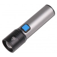 Ручний тактичний акумуляторний світлодіодний ліхтар Bailong BL-K31 USB CHARGE+ ZOOM (1757884280)
