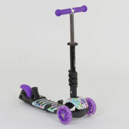Самокат 5в1 Best Scooter (PU колеса з підсвіткою) Абстракція Multicolor (84216) Самокат 5в1 Best Scooter (PU колеса з підсвіткою) Абстракція Multicolor (84216)