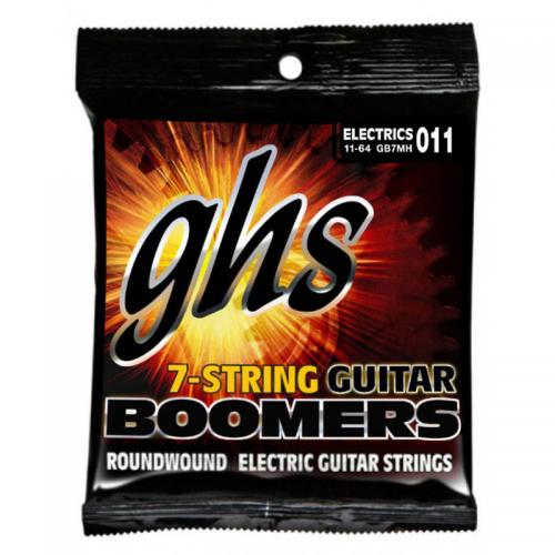 Струни для електрогітари GHS GB7MH Boomers Medium Heavy Electric Guitar 7-Strings 11/64 Струни для електрогітари GHS GB7MH Boomers Medium Heavy Electric Guitar 7-Strings 11/64