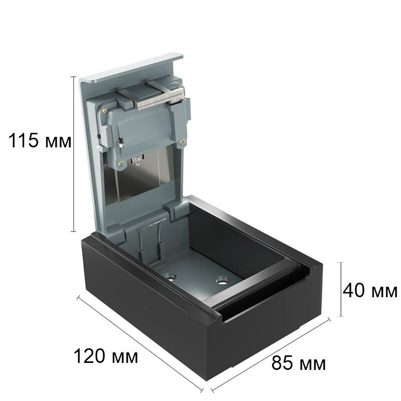 Міні сейф для ключів з кодовим замком і антивандальним металевим корпусом Badoo Security T10