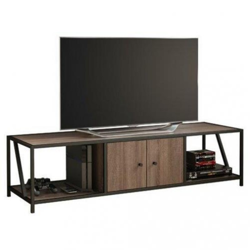 Тумба підставка для TV у стилі Loft NS-2119 530x1530x400 мм Черный