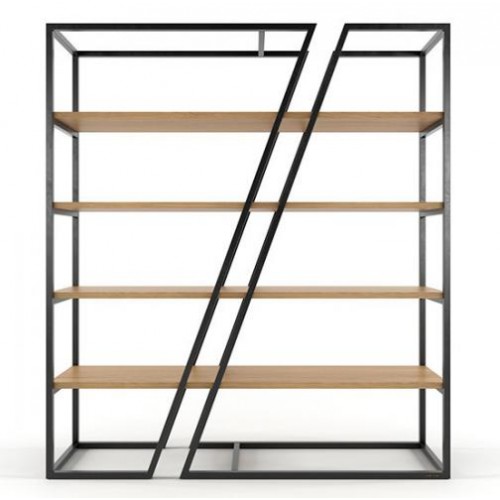 Стелаж GoodsMetall у стилі Лофт 1800х1500х400 СТЖ126 Стелаж GoodsMetall у стилі Лофт 1800х1500х400 СТЖ126