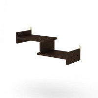 Полиця настінна П 13 Компанит Венге Полиця настінна П 13 Компанит Венге