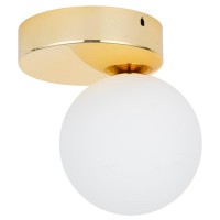 Стельовий світильник TK Lighting Bianca 16x12x15 см Золотисто-білий (TK4695)