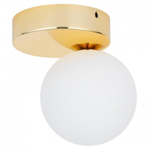 Стельовий світильник TK Lighting Bianca 16x12x15 см Золотисто-білий (TK4695)