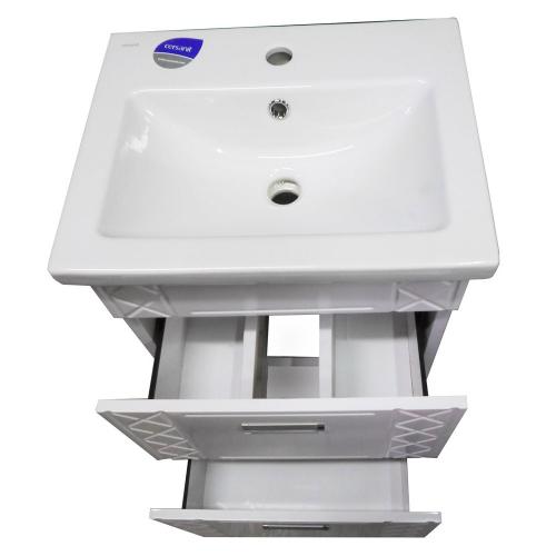 Тумба The MIX у ванну «Мілана» з керамічним умивальником 80 см Тумба The MIX у ванну «Мілана» з керамічним умивальником 80 см