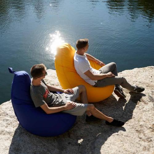 Крісло Мішок Груша Оксфорд 150х100 Студія Комфорту Великий жовтий Крісло Мішок Груша Оксфорд 150х100 Студія Комфорту Великий жовтий