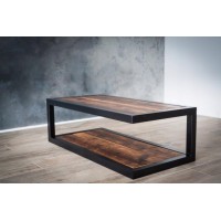 Журнальний, кавовий столик GoodsMetall у стилі Лофт 1200х600х400 Прага максі Журнальний, кавовий столик GoodsMetall у стилі Лофт 1200х600х400 Прага максі