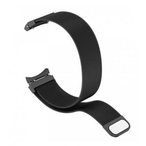 Ремінець зі спеціальним конектором BeWatch Samsung Galaxy Watch 4 Milanese loop Чорний (1410207) Ремінець зі спеціальним конектором BeWatch Samsung Galaxy Watch 4 Milanese loop Чорний (1410207)