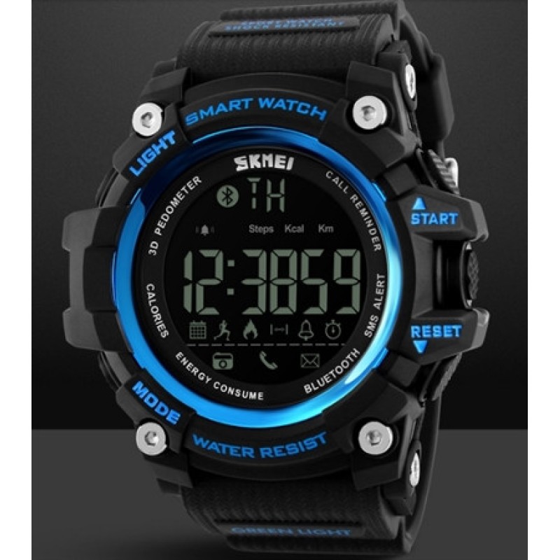 Спортивний годинник з Bluetooth Skmei 1227 Black