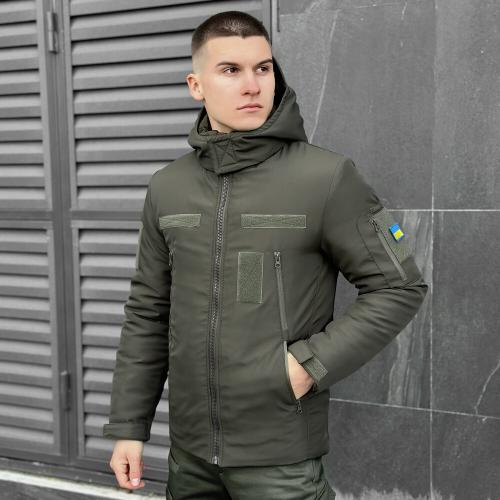 Куртка чоловіча зимова Pobedov Jacket Motive 145078 XL Хакі (00000000396) Куртка чоловіча зимова Pobedov Jacket Motive 145078 XL Хакі (00000000396)
