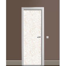 Наклейка на двері Zatarga «Ніжна королева» 650х2000 мм вінілова 3Д наклейка декор самоклеюча