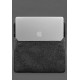Чохол-конверт із клапаном шкіра+фетр для MacBook 16