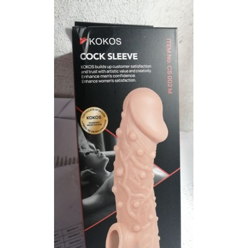 Насадка на член Kokos Cock Sleeve CS 002 M (м'ята упаквка!!!)