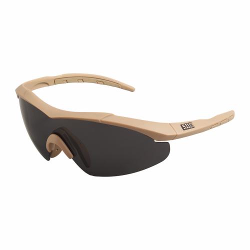 Тактичні окуляри 5.11 Tactical Aileron Shield з 4 лінзами койот Тактичні окуляри 5.11 Tactical Aileron Shield з 4 лінзами койот