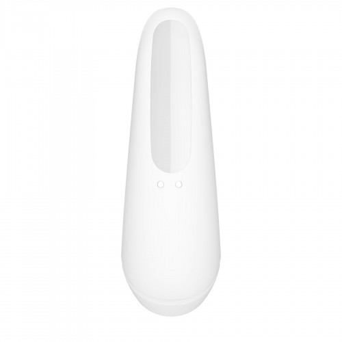 Вакуумний кліторальний стимулятор Satisfyer Curvy 1+ White з керуванням через інтернет в інтернет супермаркеті PbayMarket!