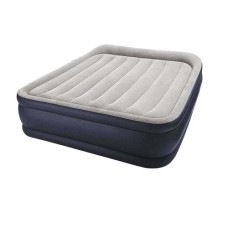 Надувне ліжко Intex 64136, 152 х 203 х 42 см, вбудований електронасос. Двоспальне