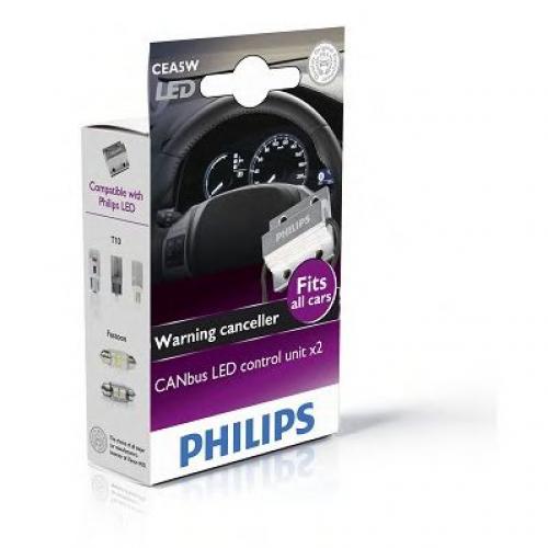 Автолампа діоди PHILIPS 12956X2 обманки дод. опір Canbus adapters 5W SET 2pcs. в інтернет супермаркеті PbayMarket!