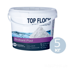 Флокулянт (коагулянт, флокер) у гранулах для води в басейні 80612 ECM (Угорщина), препарат для очищення каламутності, 5 кг