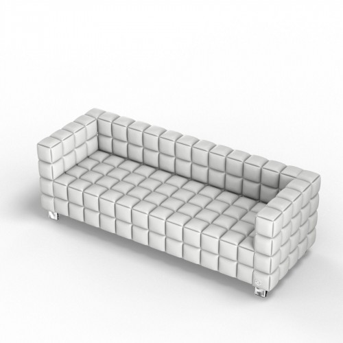 Тримісний диван KULIK SYSTEM NEXUS Шкіра 3 Білий (hub_ECFJ59950) в інтернет супермаркеті PbayMarket!
