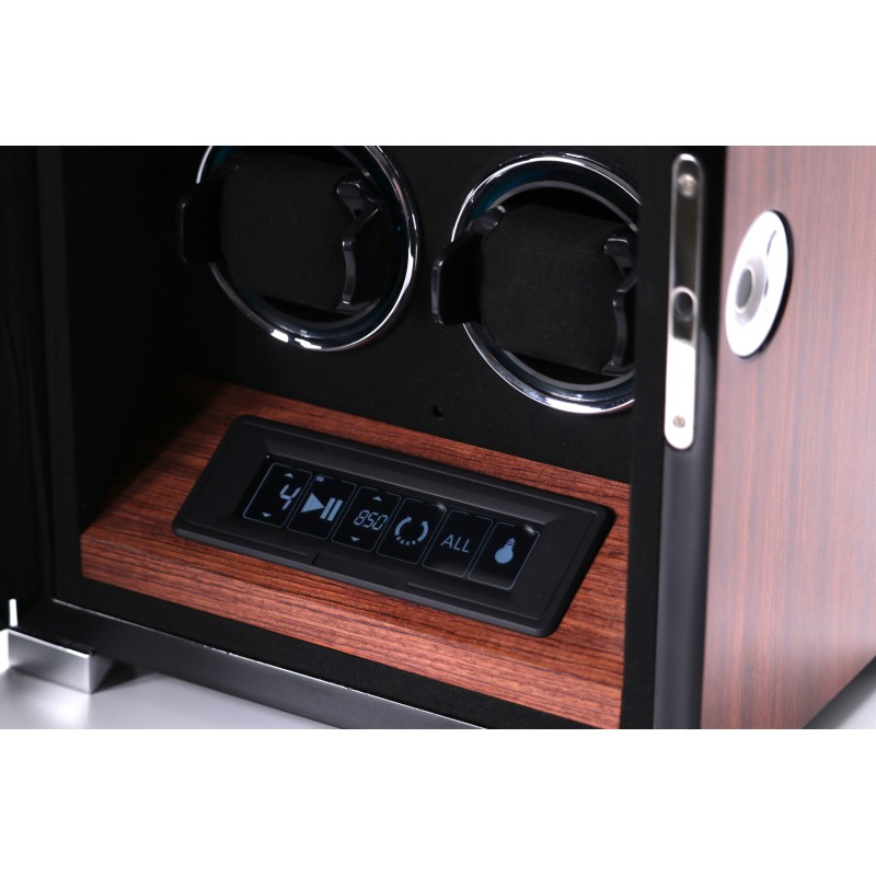 Скринька Salvadore для підзаводу 4 годинників F140/BL 4x4 Коричневий