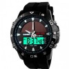 Годинник чоловічий Skmei Solar 1064 на сонячній батареї black