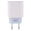 Зарядний пристрій XO L77 20W Type C Power Adapter для телефонів Apple + кабель Lightning