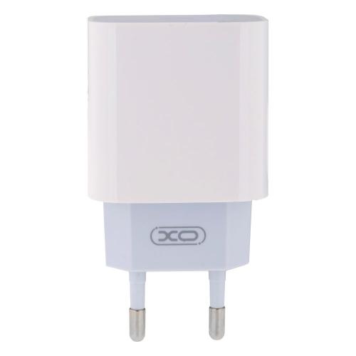 Зарядний пристрій XO L77 20W Type C Power Adapter для телефонів Apple + кабель Lightning Зарядний пристрій XO L77 20W Type C Power Adapter для телефонів Apple + кабель Lightning
