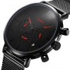 Чоловічий наручний годинник Sinobi S9807G 11S9807G02 Чорний