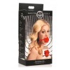 Кляп Master Series Blossom Silicone Rose Gag - Red в інтернет супермаркеті PbayMarket!