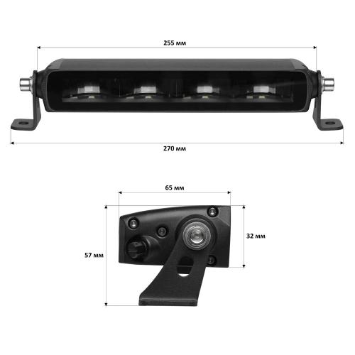 Світлодіодна фара-люстра Starlight 40 watt 10-30V IP68 (SL47-40W)