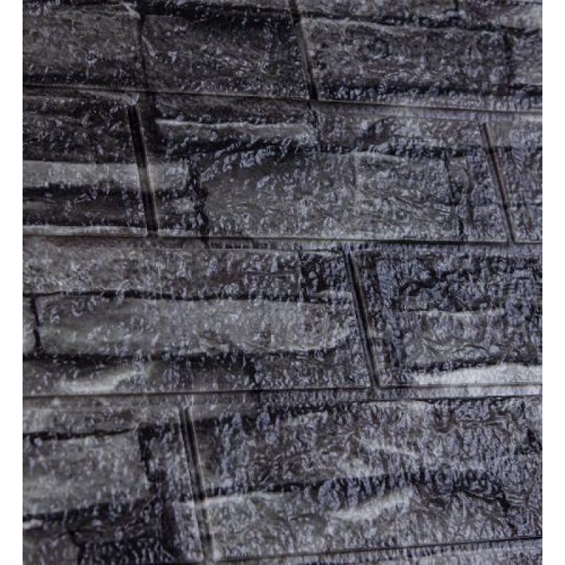 Самоклеюча декоративна 3D панель 3D Loft Сірий піщаник 700x770x3 мм (59-3)