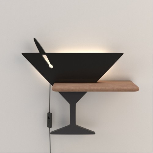 Настінний світильник Candellux Piccolo 37.5x33 см Коричнево-чорний (21-03539) Настінний світильник Candellux Piccolo 37.5x33 см Коричнево-чорний (21-03539)