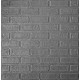 Самоклеюча декоративна 3D панель Loft-Expert цегла деко сіра 700x700x5 мм