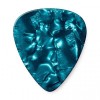 Медіатори Dunlop 483P11MD Genuine Celluloid Turquoise Pearloid Medium Player's Pack (12 шт.)