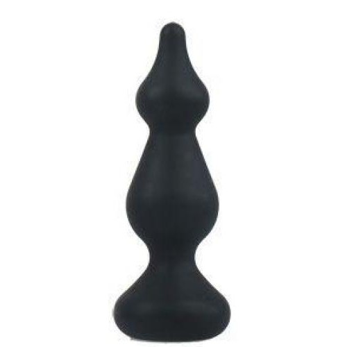 Анальний затор без вібрації Adrien Lastic Amuse Mini Black S 105*30 мм (AD20289) в інтернет супермаркеті PbayMarket!