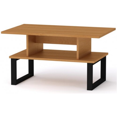 Стіл журнальний Лофт-2 Компаніт Вільха (80х50х42,6 см) Стіл журнальний Лофт-2 Компаніт Вільха (80х50х42,6 см)