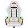 Комп'ютерне крісло Hell's HC-1003 LED RGB White