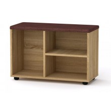 Тумба для взуття Компанит ТО 18 70х30х46,5 см Дуб сонома